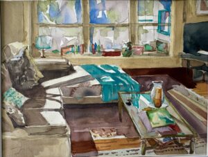 My living room late afternoon My living room late afternoon